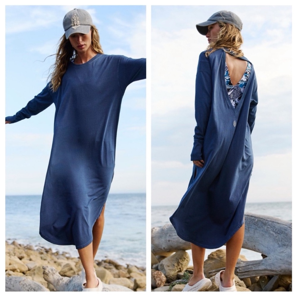 NWT Free People Long Game Tunic Layer